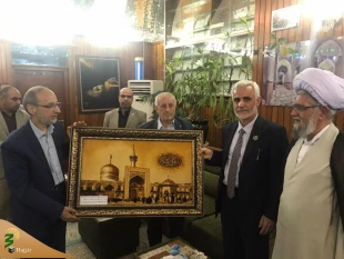 استقبال تولیت عتبه کاظمیه از برنامه های فرهنگی زائران ایرانی 5