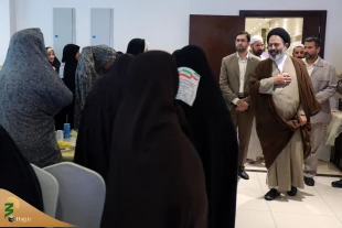 بازدید سرپرست حجاج یرانی از کاروانهای اهل سنت در مکه 11