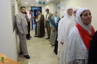 بازدید سرپرست حجاج یرانی از کاروانهای اهل سنت در مکه 13