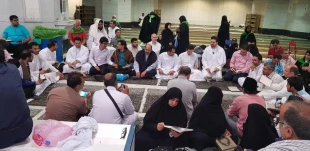 آخرین حلقه قرآنی کاروان نور در مسجدالحرام + فیلم 7