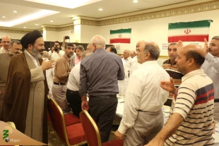 دیدار صمیمی نماینده ولی فقیه در امور حج وزیارت با جانبازان در مکه 4