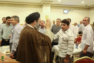 دیدار صمیمی نماینده ولی فقیه در امور حج وزیارت با جانبازان در مکه 5