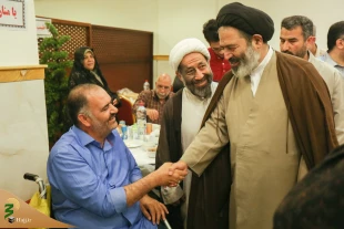 دیدار صمیمی نماینده ولی فقیه در امور حج وزیارت با جانبازان در مکه 16