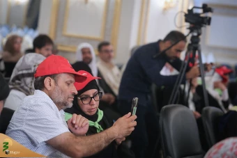 دیدار زائران ایرانی مقیم خارج با سرپرست حجاج ایرانی 8