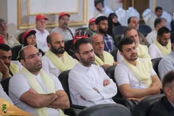 دیدار زائران ایرانی مقیم خارج با سرپرست حجاج ایرانی 9