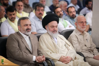 دیدار زائران ایرانی مقیم خارج با سرپرست حجاج ایرانی 12