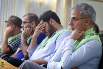 دیدار زائران ایرانی مقیم خارج با سرپرست حجاج ایرانی 36