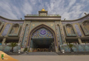 باب قبله حرم امام حسین برای پذیرایی از زائران عرفه بازگشایی شد 2