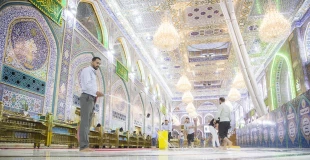 باب قبله حرم امام حسین برای پذیرایی از زائران عرفه بازگشایی شد 5