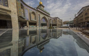 باب قبله حرم امام حسین برای پذیرایی از زائران عرفه بازگشایی شد 3