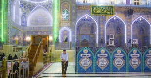 باب قبله حرم امام حسین برای پذیرایی از زائران عرفه بازگشایی شد 7