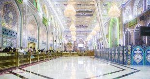 باب قبله حرم امام حسین برای پذیرایی از زائران عرفه بازگشایی شد 8