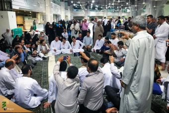 حلقه قرآنی در مسجدالحرام 2
