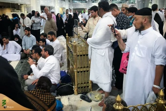 حلقه قرآنی در مسجدالحرام 4
