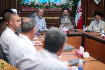 دیدارمسئولان جنبش امل با سرپرست حجاج ایرانی در مکه 6