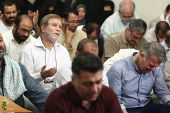 مراسم دعای ندبه در هتل ویولت 5