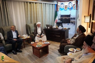 دیدار رئیس هیئت اعزامی مجلس اعلای عراق به حرمین شریفین با سرپرست حجاج ایرانی 2