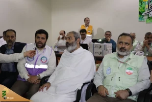 سرپرست حجاج ایرانی  از عملیات نقل ترددی بازدید کرد 4