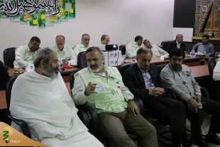 سرپرست حجاج ایرانی  از عملیات نقل ترددی بازدید کرد 5