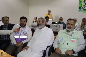 الحجاج الايرانيون يصلون الى صعيد عرفة