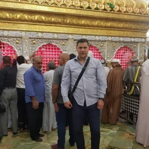 حضور علی دایی در نجف اشرف+عکس