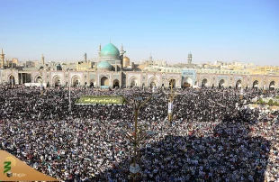 با حضور هزاران زائر و مجاور ؛


دعای پرفیض عرفه فردا در حرم مطهر رضوی طنین انداز می شود
 2