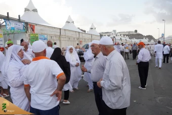 سرزمین منا و انجام اعمال حاجبان در عید قربان 2