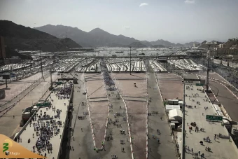 سه روز حضور زائران برای رمی جمرات در منا 2