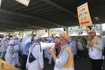 سه روز حضور زائران برای رمی جمرات در منا 22