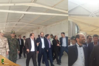 مدیران ستاد اربعین کشور از پایانه مرزی مهران بازدید کردند
