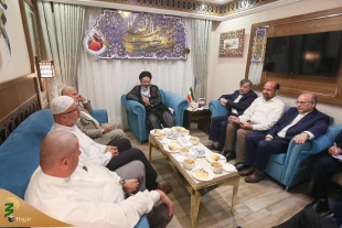 دیدار نائب رئیس علمای بوسنی و ‌هرزه‌گوین با سرپرست حجاج ایرانی درمکه 2