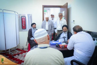 بازدید سرپرست حجاج ایرانی از هتلهای زائران ایرانی در مکه مکرمه 2
