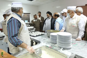 بازدید سرپرست حجاج ایرانی از هتلهای زائران ایرانی در مکه مکرمه 6