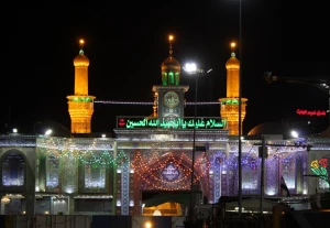 شب جمعه کربلا بین دو عید بزرگ + تصاویر
