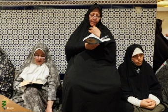 مراسم دعای کمیل در هتل هالیدی ان مکه 18