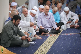 اولین دعای کمیل حجاج ایرانی پس از انجام مناسک حج تمتع 15