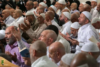 اولین دعای کمیل حجاج ایرانی پس از انجام مناسک حج تمتع 18