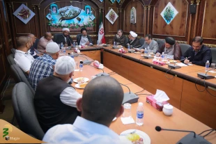 دیدار جمعی از شیعیان هند با سرپرست حجاج ایرانی 9