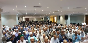 زائران ایرانی نخستین دعای ندبه مکه را بعد ازمناسک حج تمتع برگزار کردند 10