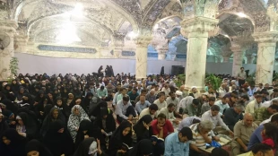 دعای کمیل زایران ایرانی حرم علوی در نجف اشرف برگزار شد 10