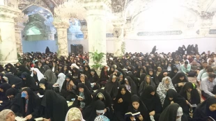 دعای کمیل زایران ایرانی حرم علوی در نجف اشرف برگزار شد 11