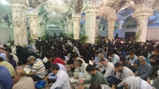 دعای کمیل زایران ایرانی حرم علوی در نجف اشرف برگزار شد 13
