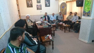 دیدار اساتید و نخبگان دانشگاهی با مسئول بعثه نجف اشرف 3