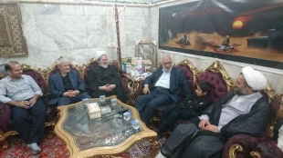 دیدار مسئول دفتر نمایندگی بعثه در نجف اشرف با مسئول خیمه گاه حسینی 3