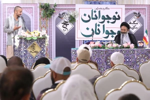 حجاج جوان و نوجوان ایرانی با سرپرست حجاج ایرانی دیدار کردند