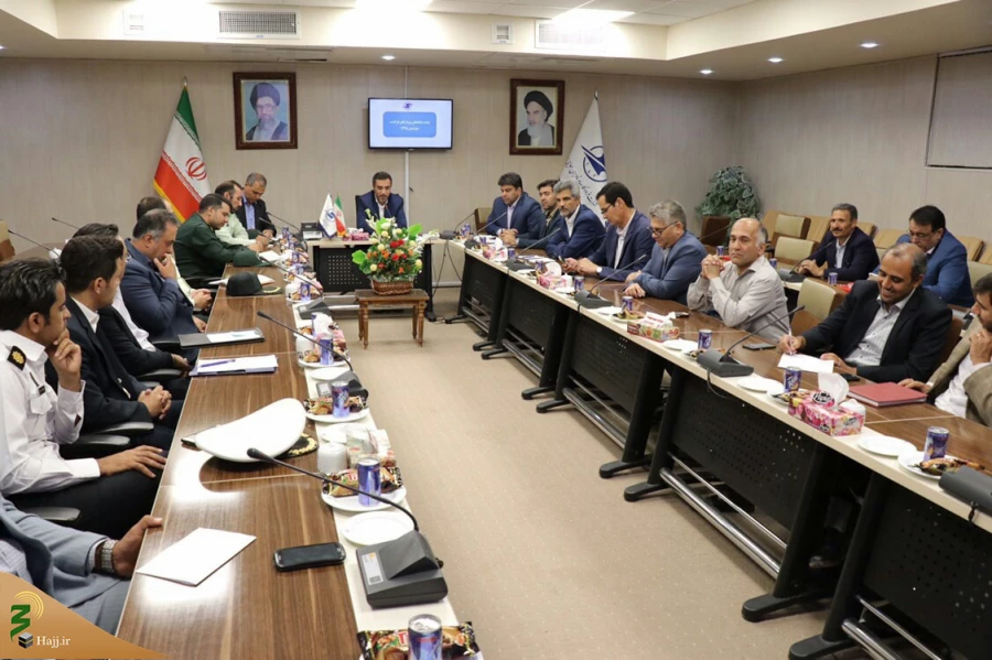 جلسه هماهنگی پرواز های برگشت خراسان جنوبی برگزار شد. 12