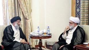تولیت آستان قدس رضوی با شماری از مراجع تقلید و علما در مشهد دیدار کرد 3