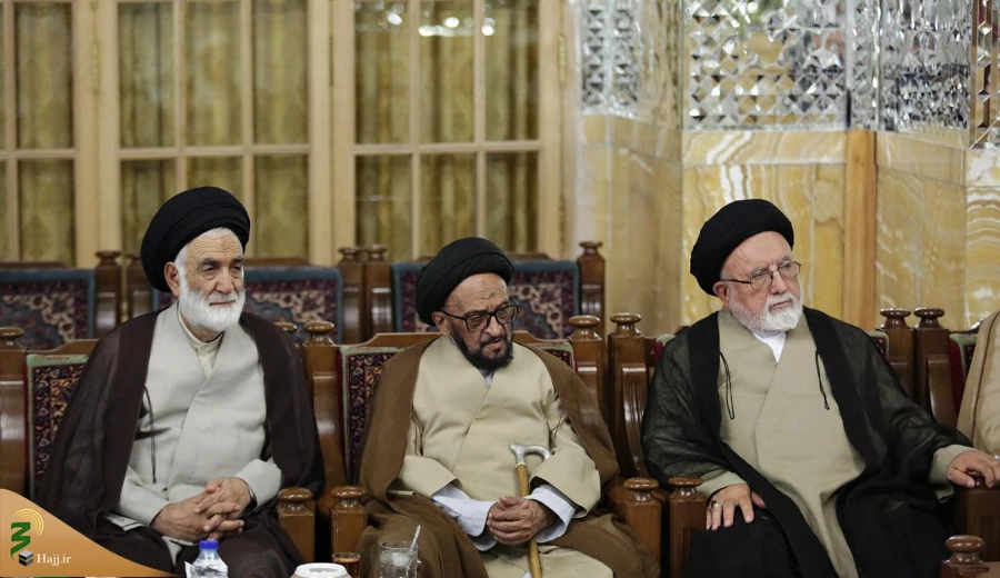 تولیت آستان قدس رضوی با شماری از مراجع تقلید و علما در مشهد دیدار کرد 9