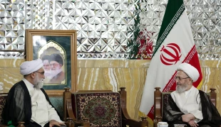 تولیت آستان قدس رضوی با شماری از مراجع تقلید و علما در مشهد دیدار کرد 10