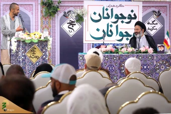 دیدار حجاج جوان و نوجوان ایرانی با سرپرست حجاج ایرانی 9